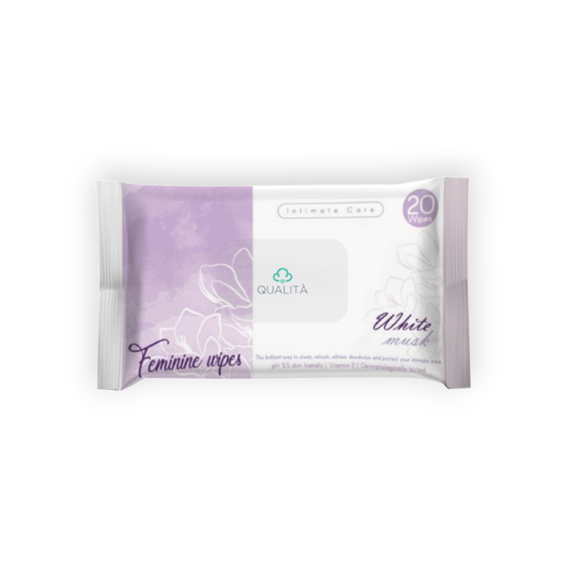 QUALITA WIPES FEMININE 20WIPES