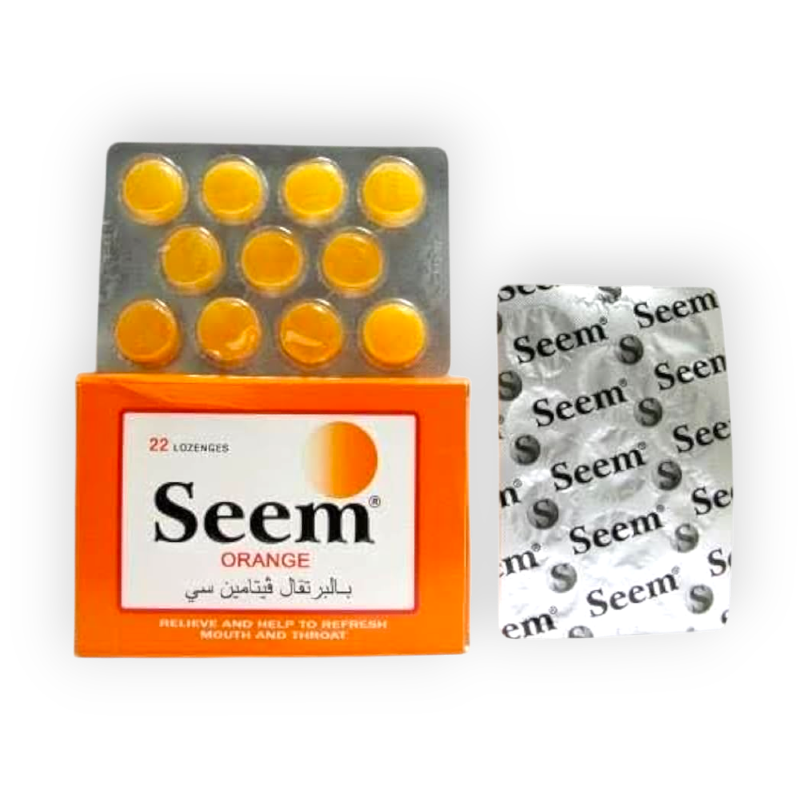 SEEM ORANGE 24 LOZENGES سعر جديد
