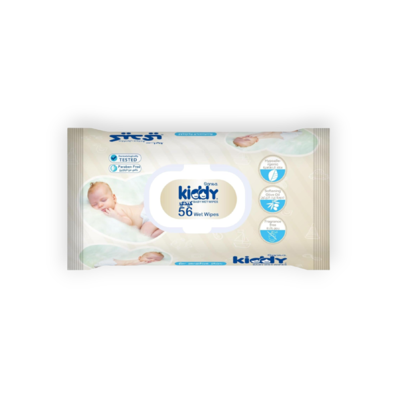 SANITA WIPES KIDDY BABY SENSITIVE 56WIPES