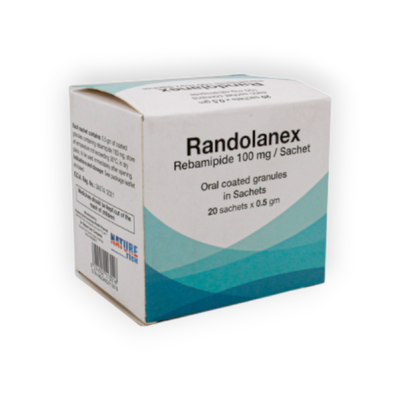 RANDOLANEX 100 MG 20 SACHETS
