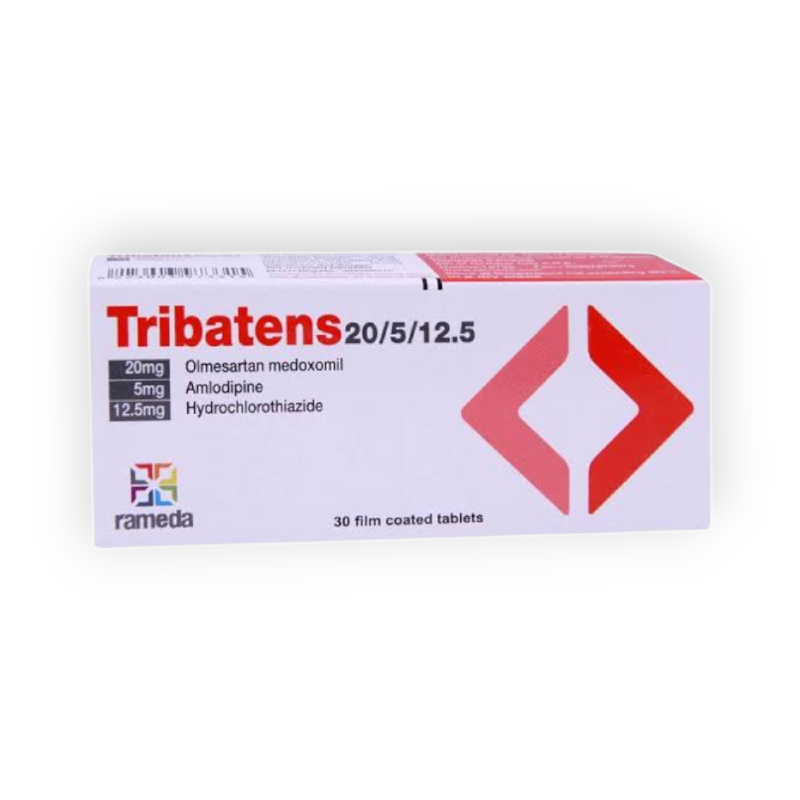 TRIBATENS 20/5/12.5 MG 30 TABLET
