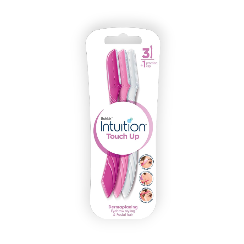 SCHICK TOUCH UP EYEBROW&FACIAL HAIR 3PCS (9268)