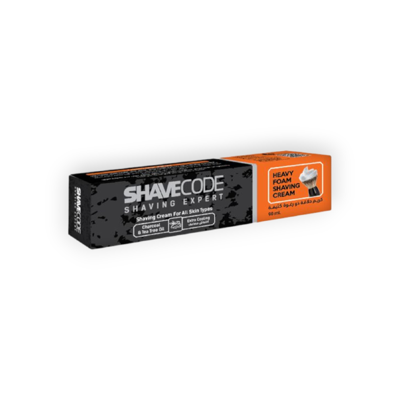 SHAVECODE SHAVING CHARCOAL CREAM 40ML