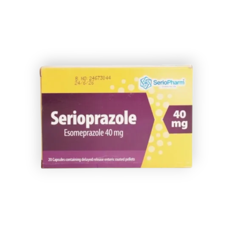 SERIOPRAZOLE 40 MG 20 CAP