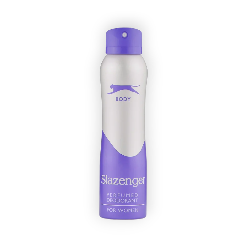 SLAZENGER PERFUMED DEODRANT PURBLE 150ML FOR WOMEN