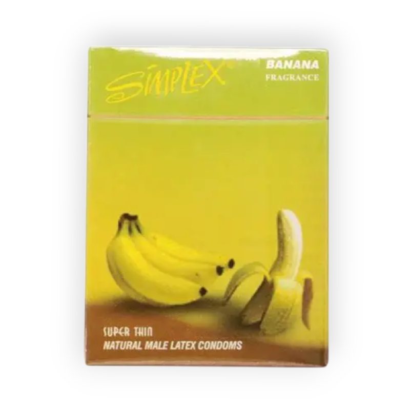 SIMPLEX 3 CONDOMS BANANA