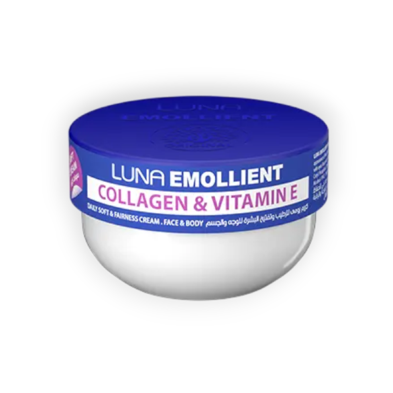LUNA EMOLIENT CREAM (COLLAGEN&VITAMIN E) 50GM