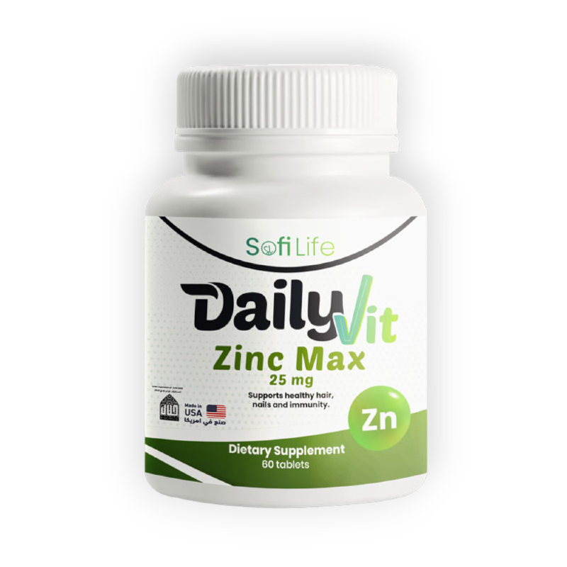 SOFILIFE DAILYVIT ZINC 25MG 60TAB
