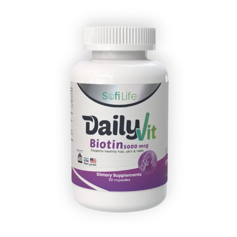 SOFILIFE DAILY VIT BIOTIN 5000MCG 30 TAB