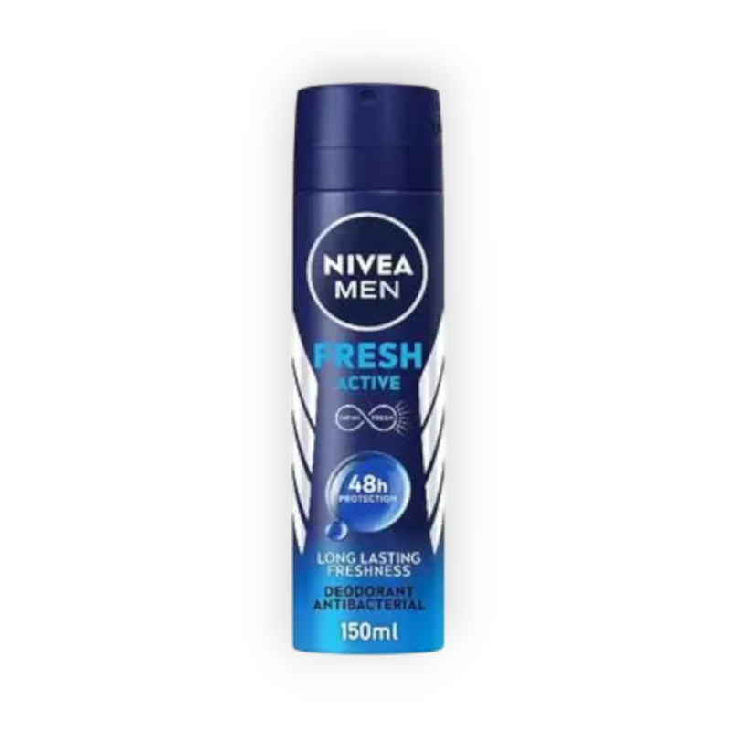 NIVEA DEOD SPRAY (F ACTIVE) F M 150ML