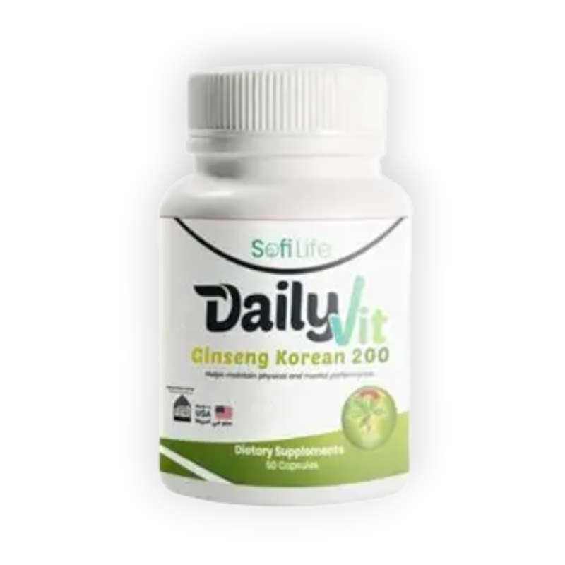 SOFILIFE DAILYVIT GINSENG 200MG 50CAP