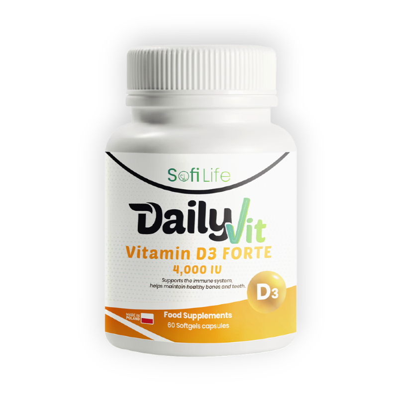 SOFILIFE DAILY VIT VITAMIN D3 FORTE 4000 I.U 60 CAP