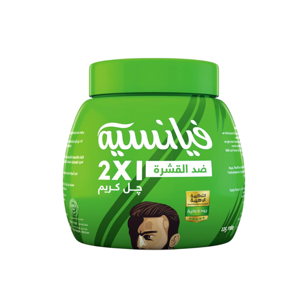 FIANCEE GEL CREAM 2x1 (ANTI DANDRUFF) 125ML 
