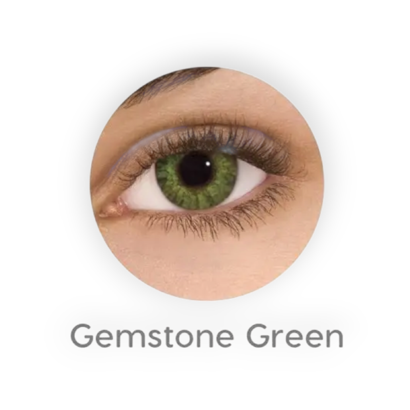 FRESH LOOK GEMSTONE GREEN