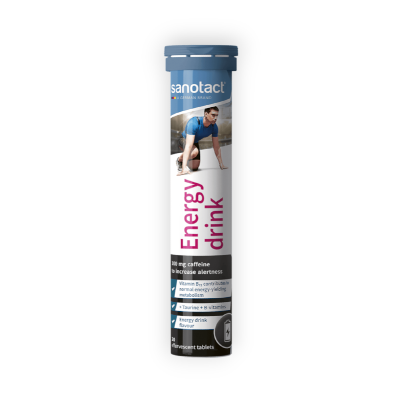SANOTACT ENERGY 20 TAB  EFFERVESCENT