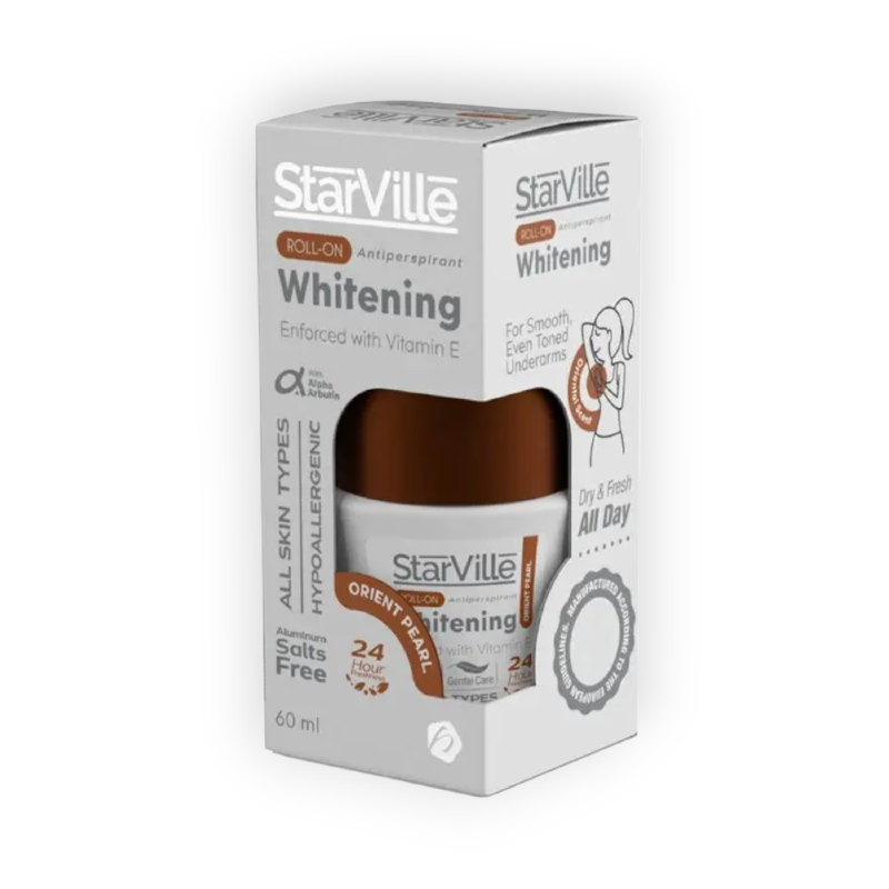 STARVILLE ROLL-ON WHITENING ORIENT PEARL1+1OFFER