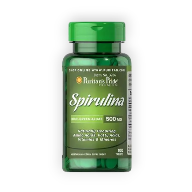 SPIRULINA 500MG 100CAP (PURITAN.S PRIDE)