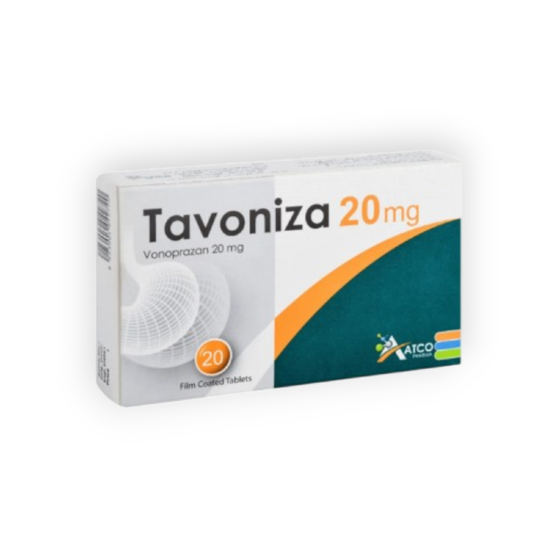 TAVONIZA 20 MG 20 TAB سعر جديد