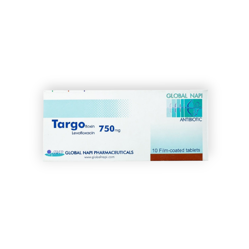 TARGOFLOXIN 750 MG  10 TAB