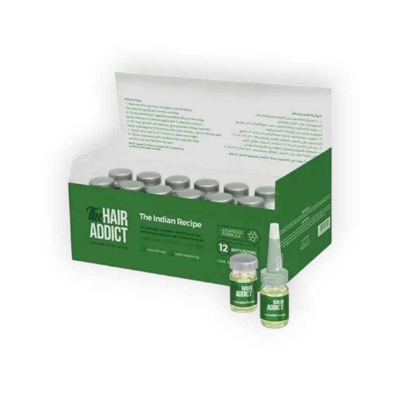 THE HAIR ADDICT HAIR GROWTH OIL 20BOTTLES 10ML