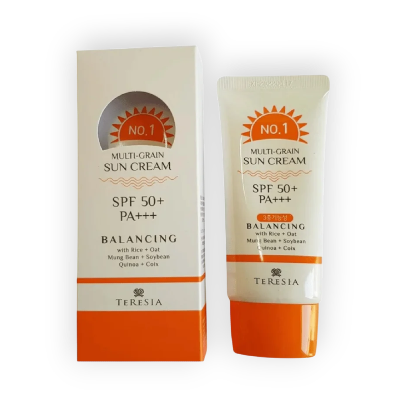 TERESIA MULTI GRAIN BALANCING SUN CREAM SPF50 50G