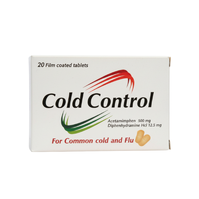 COLD CONTROL 500 MG 20 TAB
