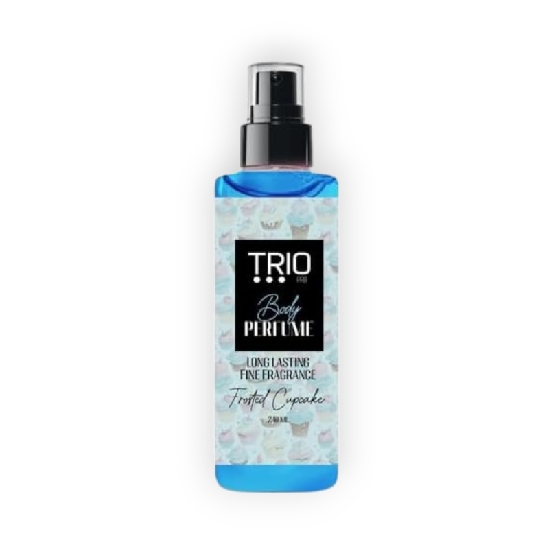 TRIO PRO BODY PERFUME FROSTED CUPCAKE  240 ML