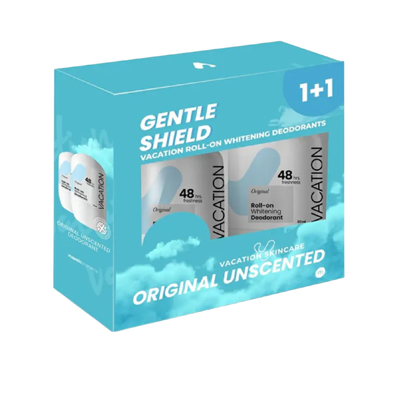 VACATION DEOD ROLL ON WHITENING (ORIGNAL) 50ML 1+1