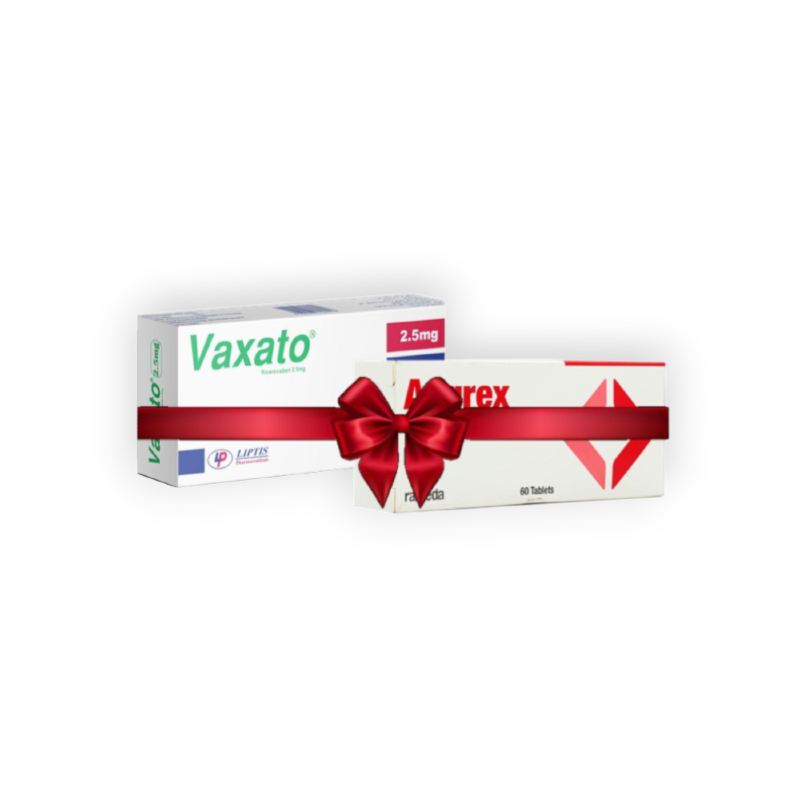 VAXATO 2.5  MG 30 TAB +AGGREX 75