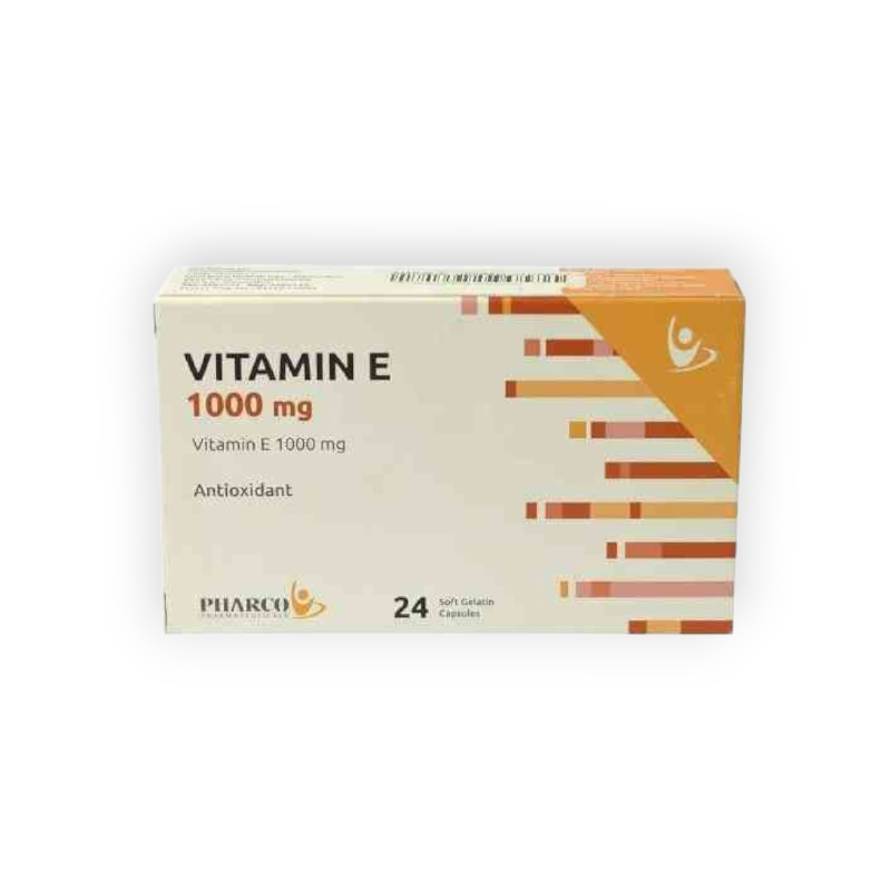 VITAMIN  - E -  1000 MG  24  CAP (سعر جديد)