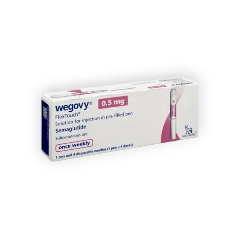 WEGOVY  INIECTION 0.5 MG 1 PEN 4 NEEDLES