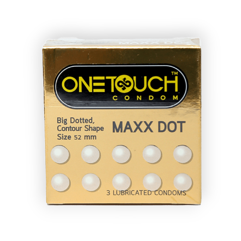 ONE TOUCH CONDOM (MAXX DOT) 3PCS