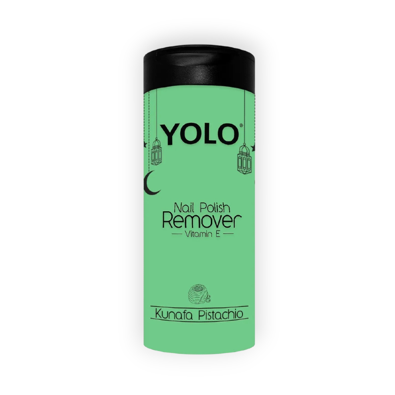 YOLO NAIL POLISH REMOVER KUNAFA PISTACHIO 135ML