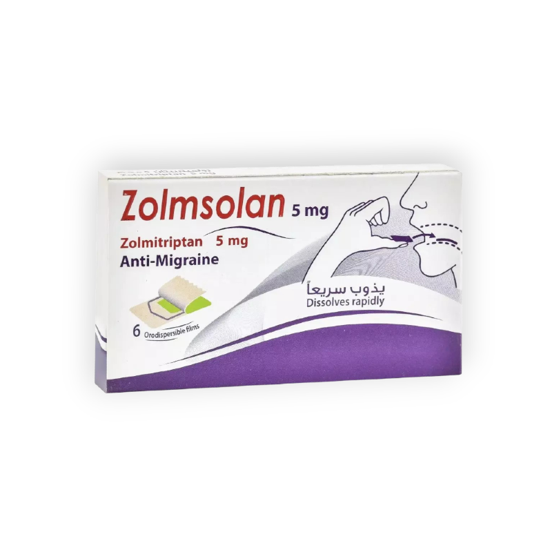 ZOLMSOLAN 5 MG 6 FILM س ج