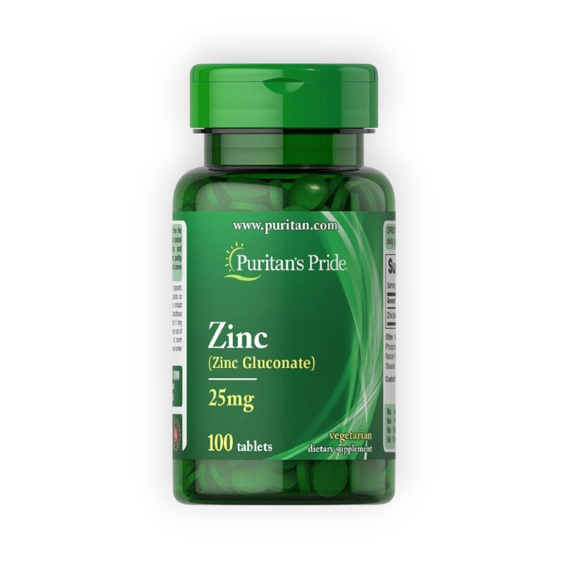 ZINC 25MG 100TAB  (PURITAN.S PRIDE )