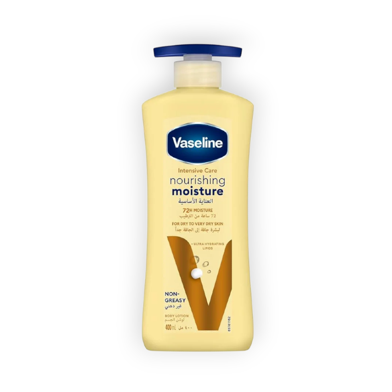 VASELINE BODY LOTION NOURISHING MOISTURE 400ML UNI