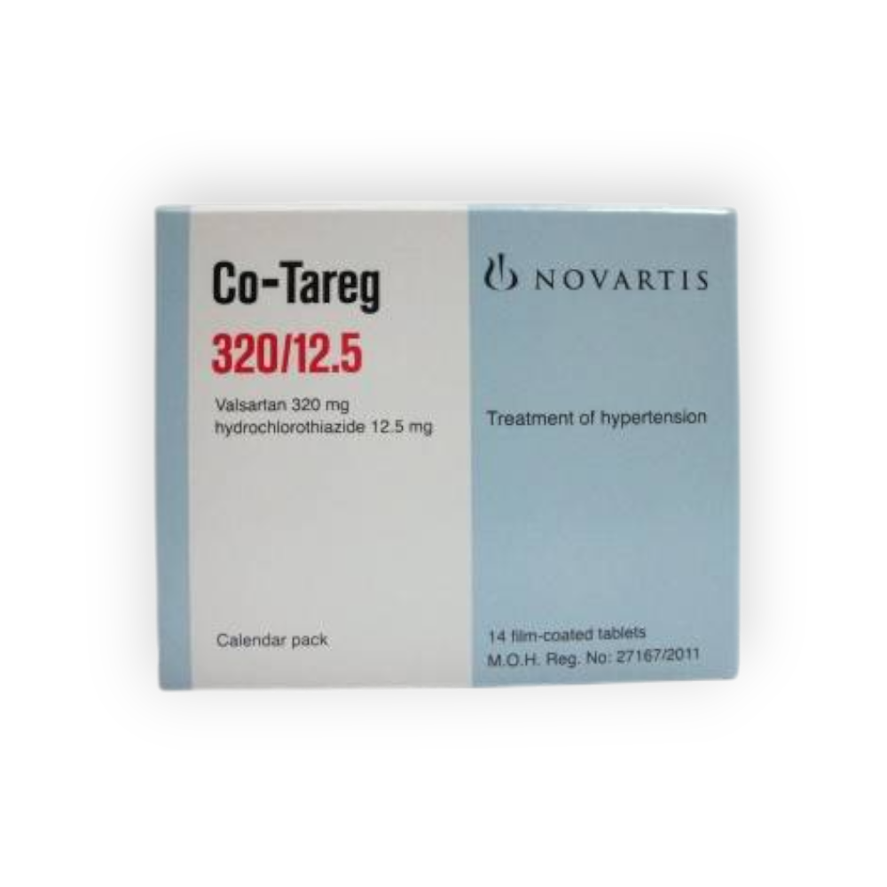 CO TAREG 320 / 12.5 MG 14 TABLET