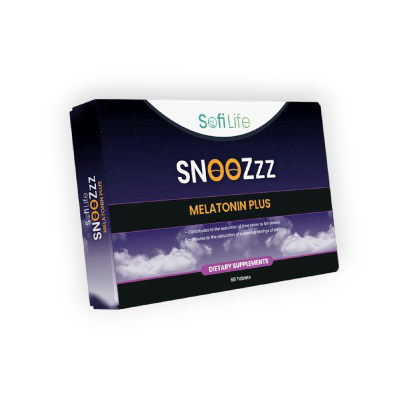 SOFILIFE SNOOZZZ MELATONIN PLUS 60 TAB
