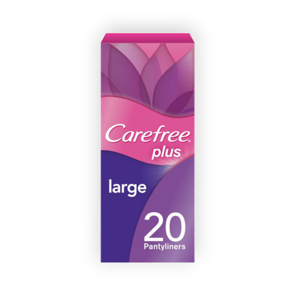 CAREFREE PLUS LARGE 20 Piece