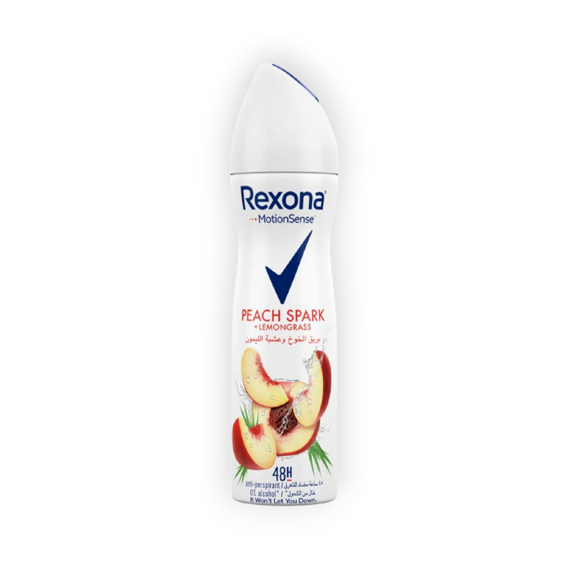 REXONA SPRAY (PEACH SPARK) WOMEN 150ML