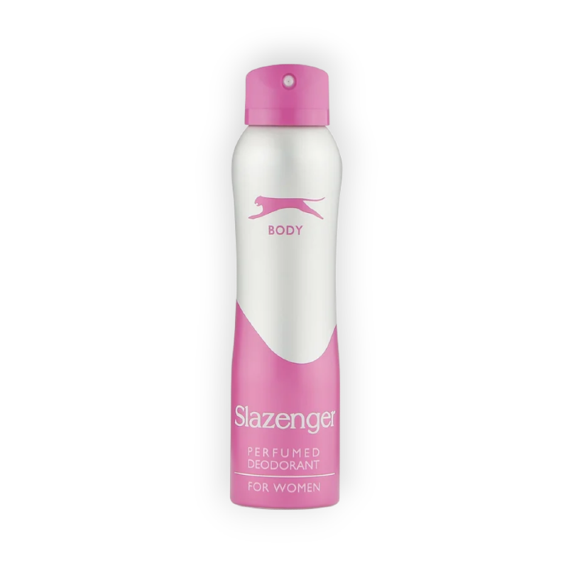 SLAZENGER PERFUMED DEODRANT PINK 150ML FOR WOMEN