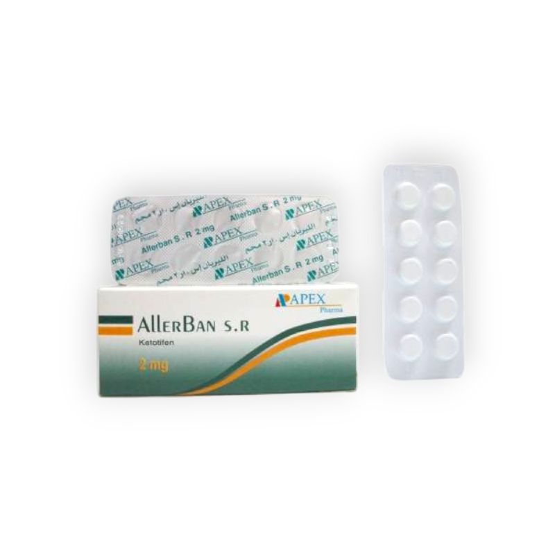 ALLERBAN S.R 2 MG 20 TABLET